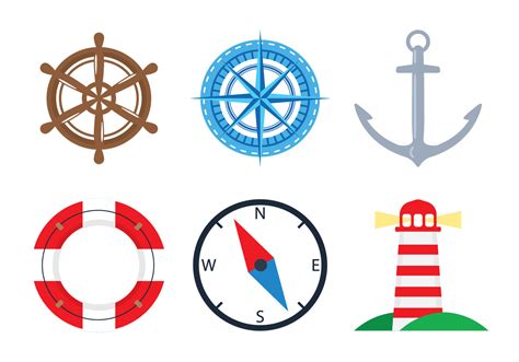 Nautical Icons Download Free Vector Art Stock Graphics