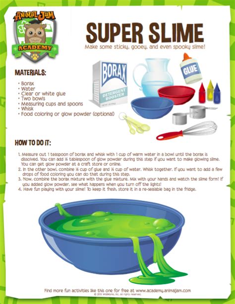 Get Ooey Gooey And Even Slimy By Making Some Of Your Own Super Slime