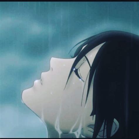 Sad Anime Boy Crying In The Rain Rain Photo 41358414