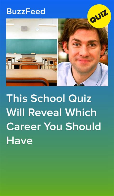 This School Quiz Will Reveal Which Career You Should Have School Quiz