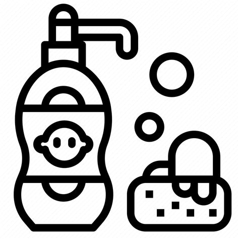 Baby Bath Clean Shampoo Soap Icon Download On Iconfinder