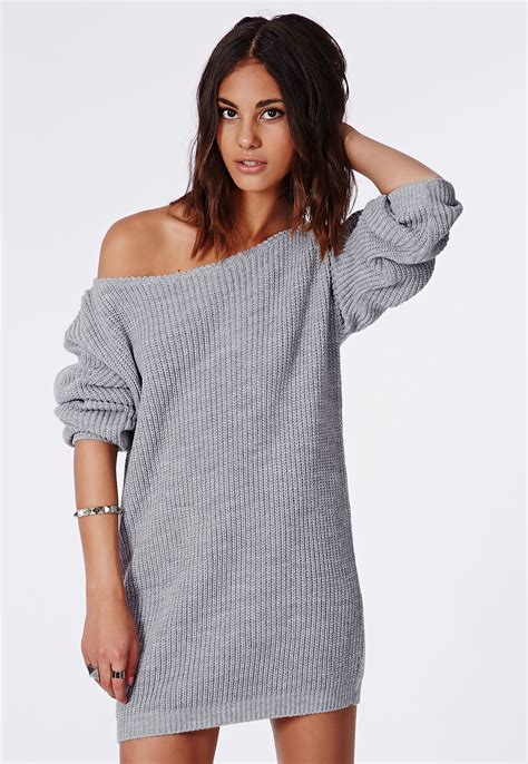 We did not find results for: Missguided Off Shoulder Knitted Sweater Dress Grey in Gray ...