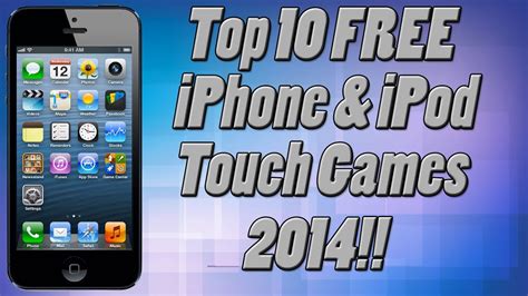 Top FREE IPhone Games Of YouTube
