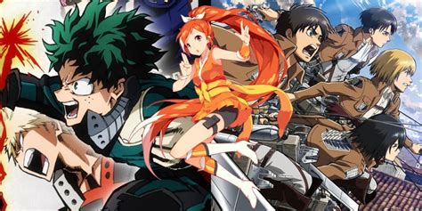 Attack On Titan And My Hero Academia First Seasons Removed From