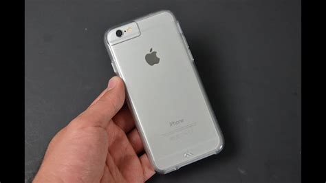 IPhone 6 CaseMate Naked Touch Case Unboxing Review YouTube