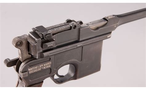 Red Nine Mauser C96 Semi Automatic Pistol