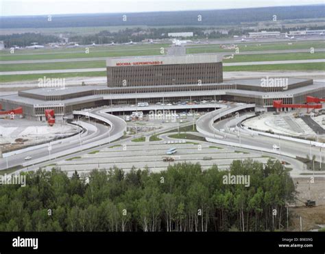 Moscow S The Sheremetyevo 2 International Airport Stock Photo Alamy