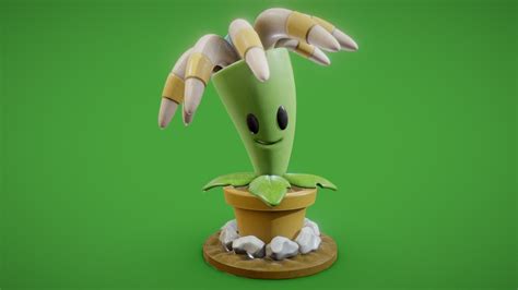 Bloomerang Plants Vs Zombies 3d Model By Varizal23 Zezevzz