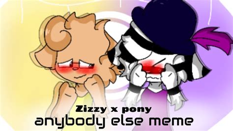 I tried doing the lineless art style. Zizzy and pony ship