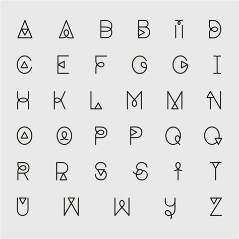 Typography Alphabet Lettering Alphabet Lettering Fonts