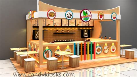 Other sbarro italian eatery locations. Customized fast food kiosk design in mall for sale