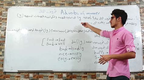 Positive manner, negative manner, positive/negative manner; ‫طريقة شرح ظروف الحال (Adverbs of Manner)‬‎ - YouTube