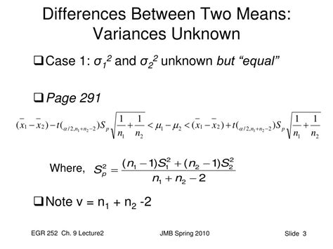 Ppt Estimating The Difference Between Two Means Powerpoint