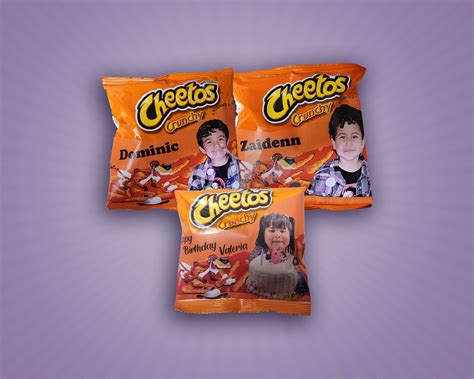 Custom Cheeto Bags With Your Favorite Artist Character Or Etsy