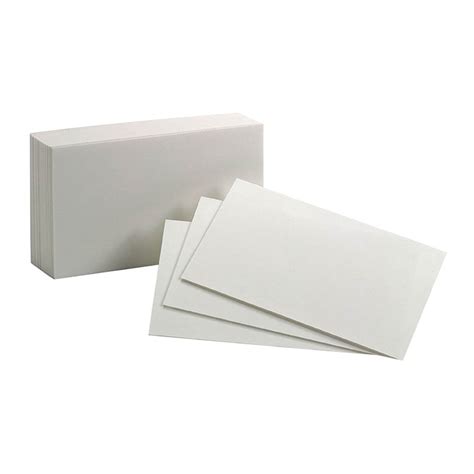 (8) subject all persons authorized to manufacture or produce drivers' licenses and identification cards to appropriate security clearance requirements. Oxford Index Cards 3X5 Plain White - ESS40150SP | Tops Products | Supplies,Index Cards