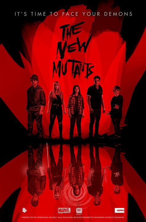 The New Mutants Posters and First 2 Minutes - Geeky KOOL
