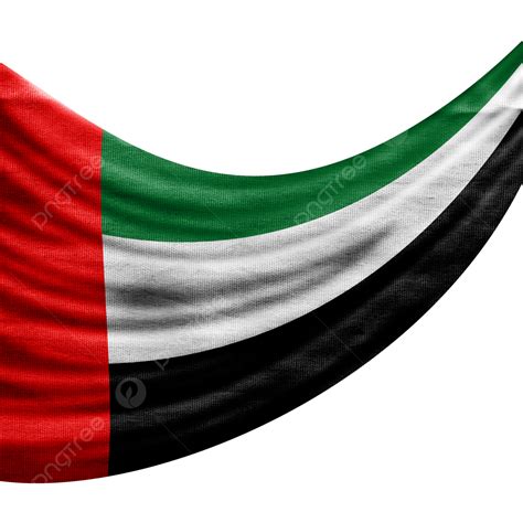 United Arab Emirates Flag Waving With Texture Uae Flag United Arab