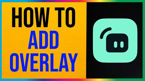 Streamlabs Obs How To Add Overlay 2023 Quick And Easy Youtube