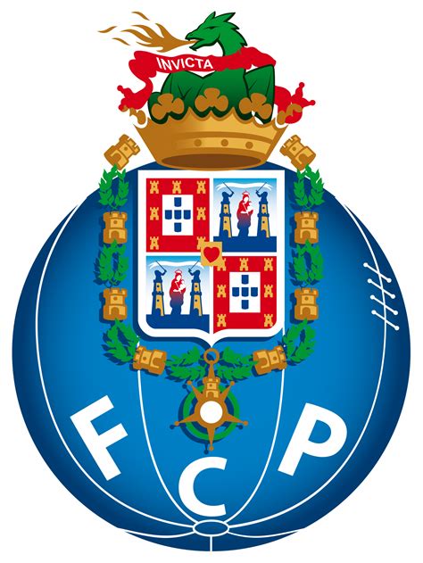 There is a globe, with crown and name of the club in the logo. FC Porto Logo - PNG e Vetor - Download de Logo