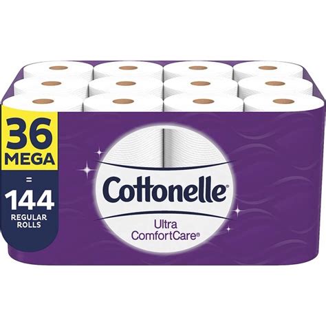 Cottonelle Ultra Comfortcare Toilet Paper 18 Mega Rolls Soft Bath
