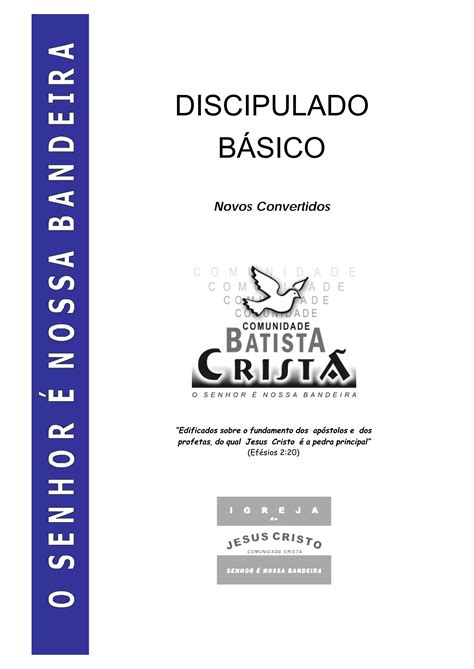 Apostila Discipulado Para Obreiros Pdf Grátis