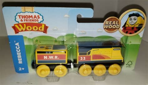 Thomas Friends Wood Wooden Rebecca Train Fully Painted Fisher Fxt43 For