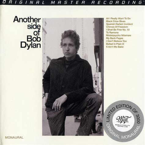 Bob Dylan Another Side Of Bob Dylan 1964 2018 Hybrid