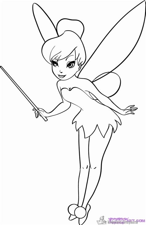 Kleurplaten tinkerbell kleurplatenkleurplaat.nl
