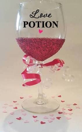 valentine wine glasses - Google Search | Valentines wine ...