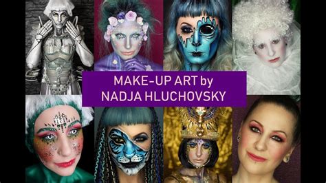 Make Up Bodypainting Art By Nadja Hluchovsky Youtube