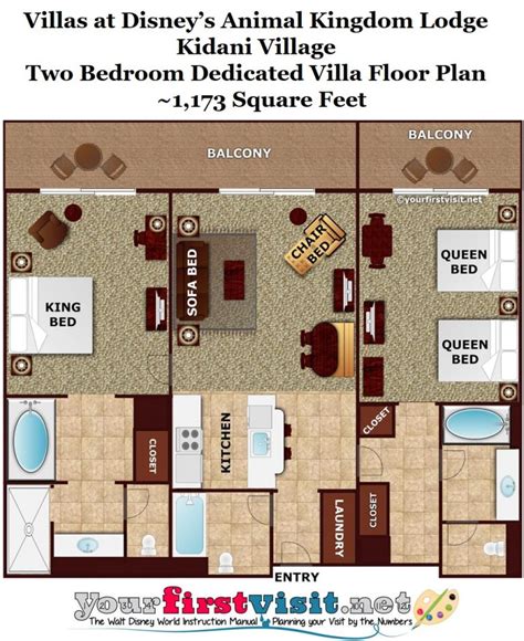 Kidani village two bedroom villa. Theming and Accommodations at Disney's Kidani Village ...
