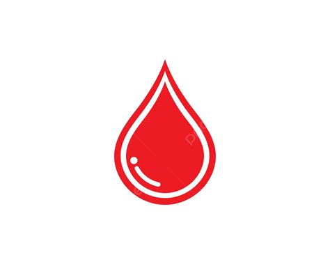 Blood Logo Vector Icon Illustration Health Blood Symbol Vector Health