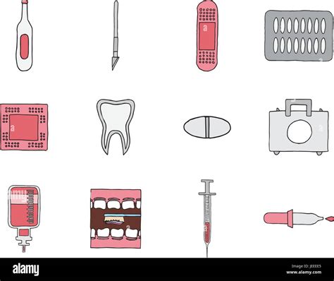 Various Medical Equipment Stock Vector Image And Art Alamy