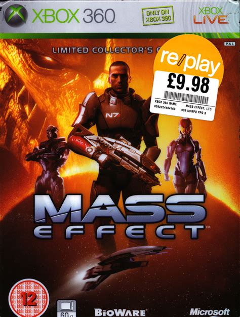Mass Effect Limited Collector S Edition 2007 Xbox 360 Release Dates Mobygames