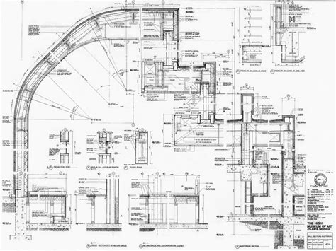 Floor Plan High Museum Of Art Richard Meier Richard Meier High