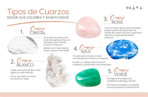 Tipos De Cuarzos ¡descubre Sus Beneficios Según Su Color Infografía