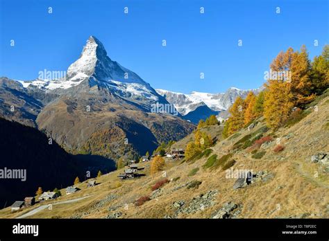Switzerland Canton Of Valais Zermatt Findelntal Findeln Valley