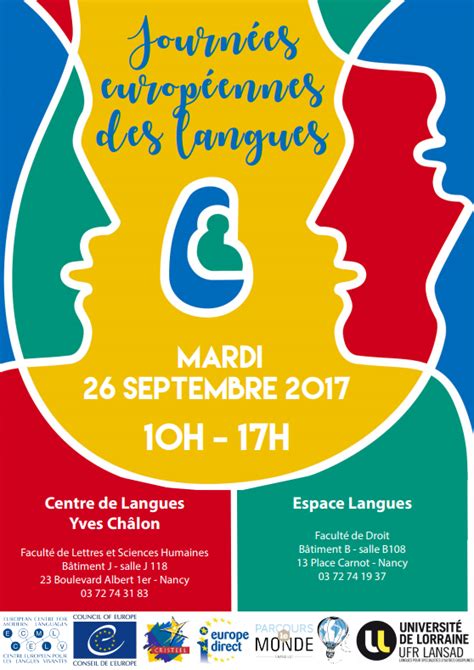 Journée Européenne Des Langues Factuel Le Site Dactu De L