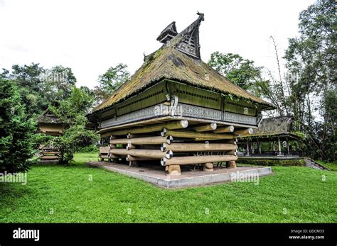 The Palace Of The Batak King In Sumatra Indonesia Batak Stands For