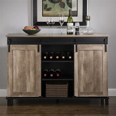 Maybe you would like to learn more about one of these? Glitzhome Kitchen Bar Wine Rack Buffet Table Sideboard ...