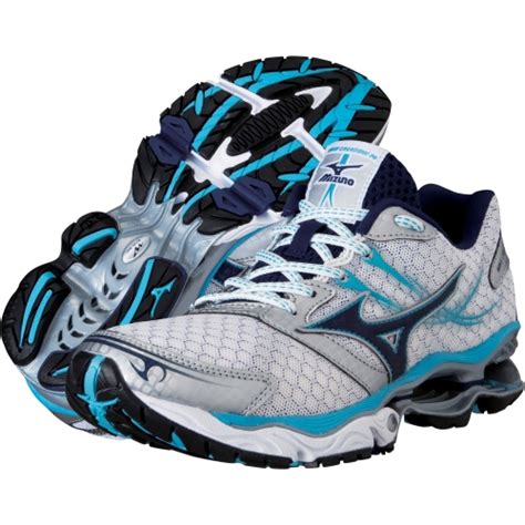 Mizuno Wave Creation 14 Womens Whiteblue Depths Running Free Canada