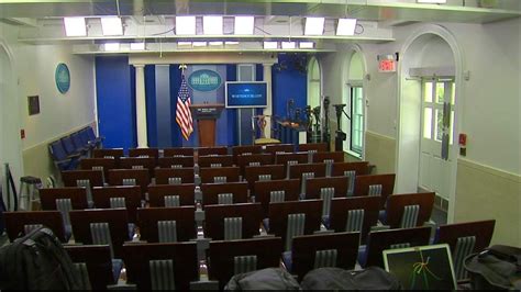 White House Press Room Evacuated After Threat Us News Sky News