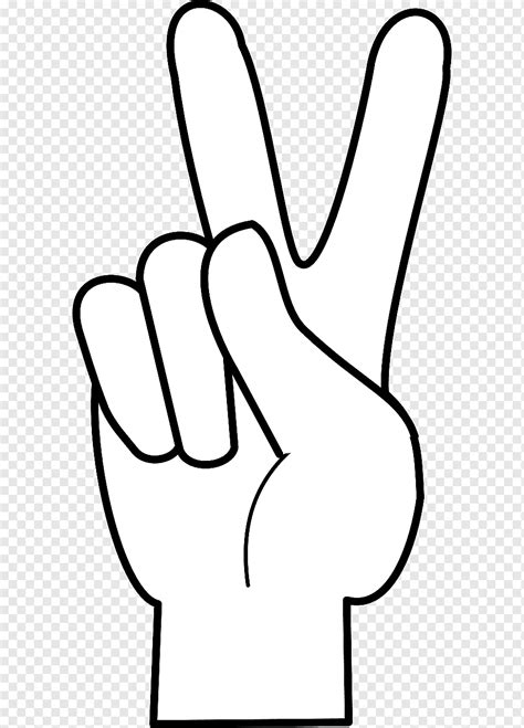 Peace Fingers Hand Pacifism Gesture Png Pngwing