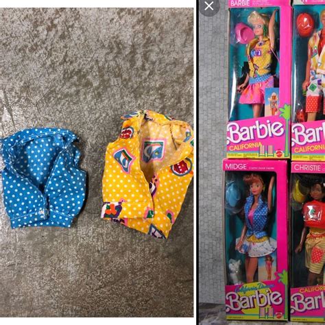 Barbie California Dream Barbie And Midge Jacket Toys Games