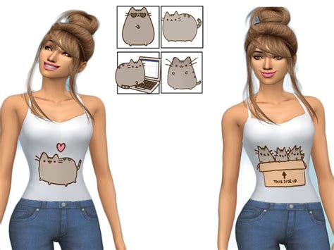 This Includes All The Tops Shown In The Picture It Has Another Pusheen