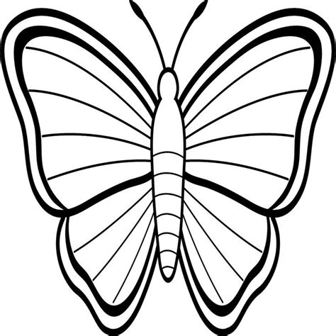 Imagenes De Mariposas Para Dibujar Faciles Y Bonitas Dibujos De Colorear