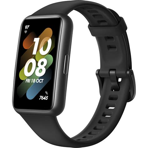 Фитнес гривна Huawei Band 7 Silicone Strap Graphite Black Emagbg