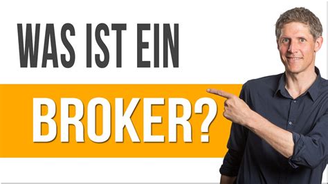 Juni 2022 (pfingstsonntag) und damit 13 tage später als 2021. Was ist ein Broker? - Einfach erklärt in 76 Sekunden - YouTube