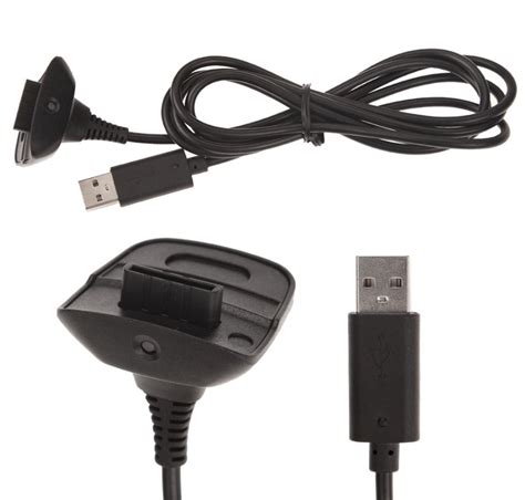 Usb Charging Charge Adapter Cable Cord Microsoft Xbox 360 Wireless Controller Msgamesnnsupplies