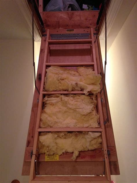 Insulation For Pull Down Attic Steps Attic Stairs Attic Staircase